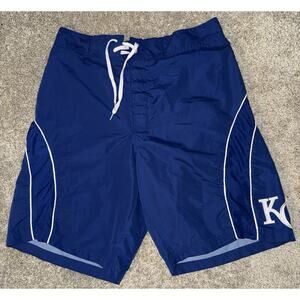 MLB Genuine‎ Merchandise Kansas City Royals Men’s Size LARGE Lined Swim Trunks